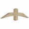 Ekena Millwork Bellingham Rough Sawn Timber Gable Bracket, Douglas Fir, 48"W x 12"H x 4"D x 4"F, 6/12 Pitch GBW048X12X0404BEL00RDF - alternate 3